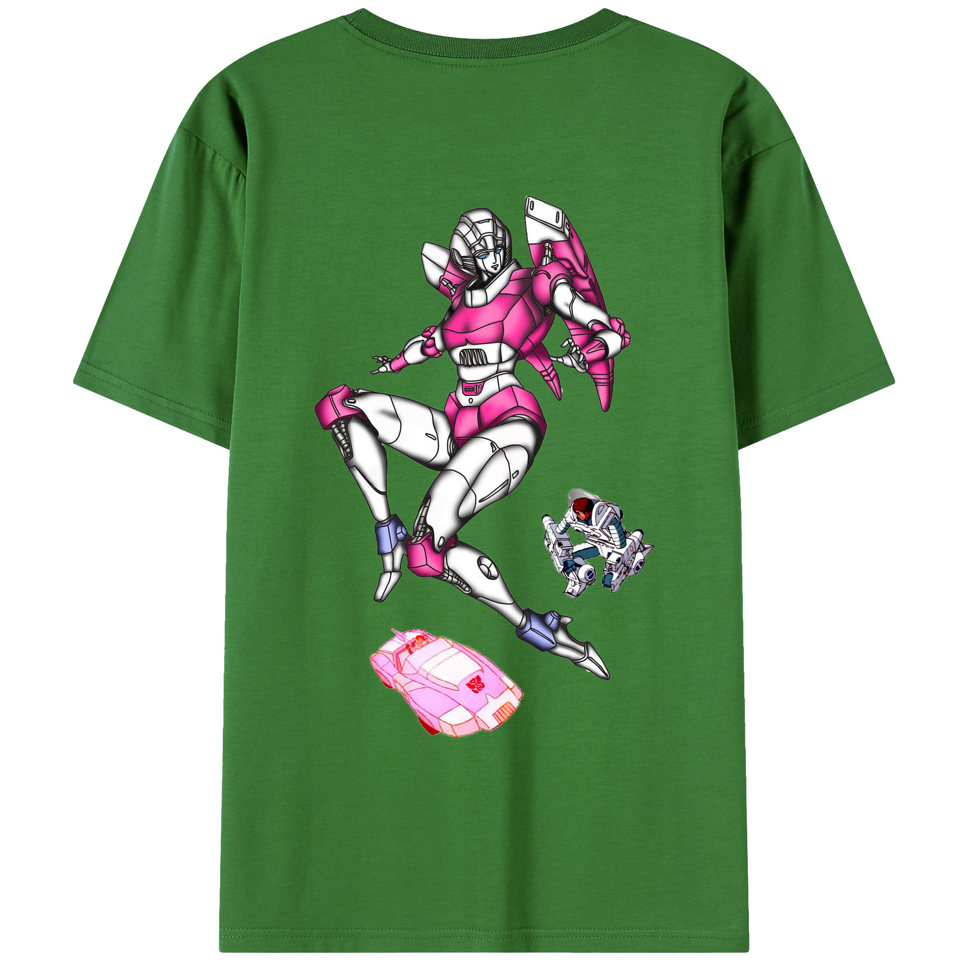 （画像用）  レディース半袖Tシャツ(バックプリント)